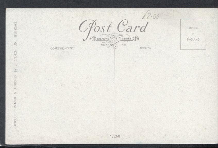 Sussex Postcard - The Bishops Palace, Chichester - Artist A.R.Quinton - Mo’s Postcards 