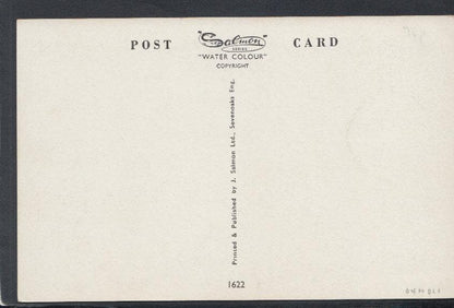 Worcestershire Postcard - The Green, Broadway - Artist A.R.Quinton - Mo’s Postcards 