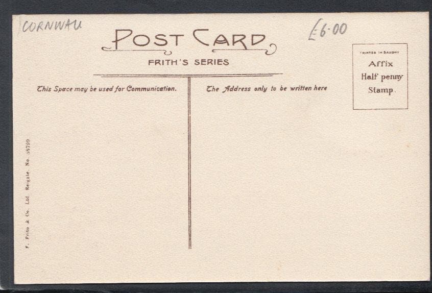 Cornwall Postcard - Liskeard, Victoria Terrace - Mo’s Postcards 