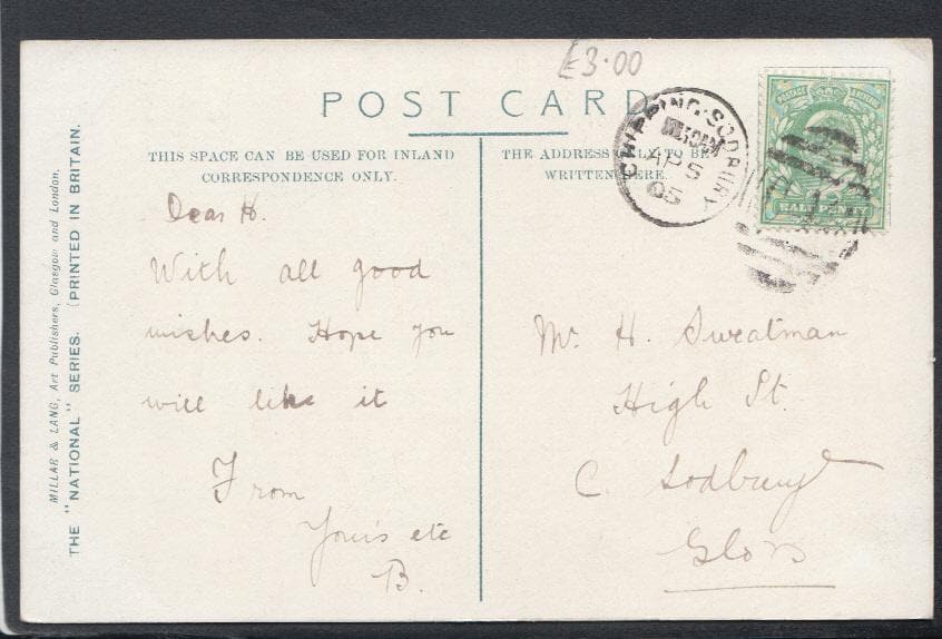 Actress Postcard - Miss Mabel Love, 1905 - Mo’s Postcards 