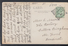 Load image into Gallery viewer, Dorset Postcard - The School, Trent, 1905 - Mo’s Postcards 
