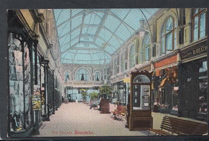 Dorset Postcard - The Arcade, Boscombe, Nr Bournemouth - Mo’s Postcards 