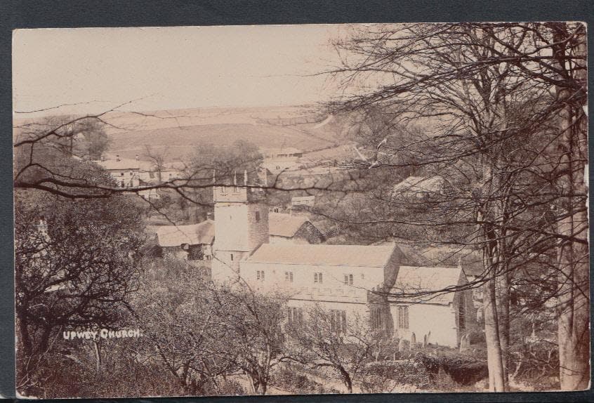 Dorset Postcard - Upwey Church - Mo’s Postcards 