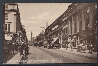 Northumberland Postcard - Grainger Street, Newcastle-Upon-Tyne - Mo’s Postcards 