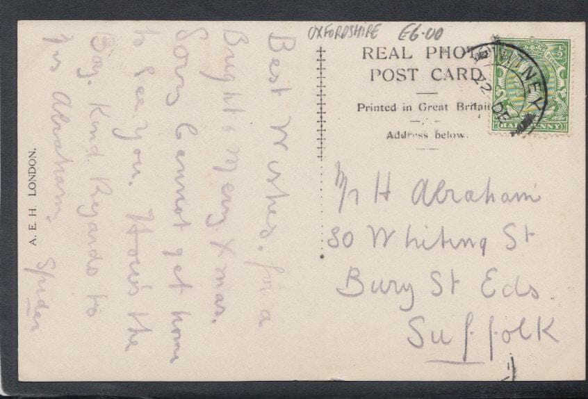 Oxfordshire Postcard - Greetings From Witney - Mo’s Postcards 