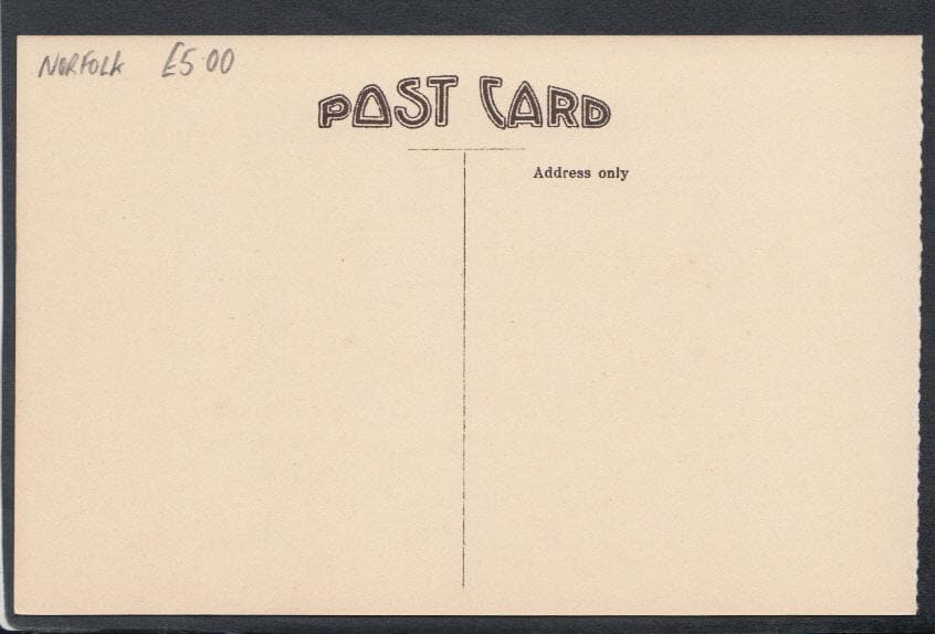 Norfolk Postcard - Part of The Camp Garden, Caister Camp - Mo’s Postcards 