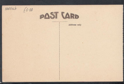 Norfolk Postcard - Way To Caister Camp on Right - Mo’s Postcards 
