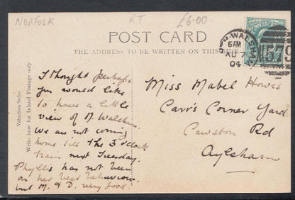Norfolk Postcard - Market Cross, North Walsham, 1904 - Mo’s Postcards 