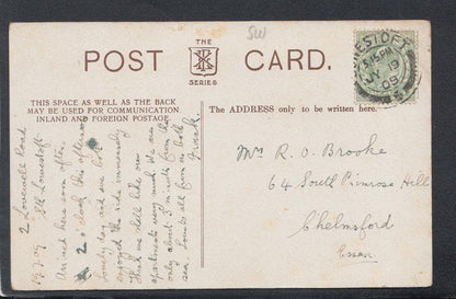 Suffolk Postcard - The Sparrow's Nest, Lowestoft, 1909 - Mo’s Postcards 