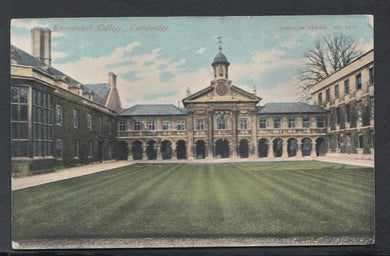 Cambridgeshire Postcard - Emmanuel College, Cambridge, 1907 - Mo’s Postcards 