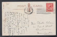 Load image into Gallery viewer, Art Postcard - Artist View Showing British Coastal Headland -&quot;Oilart&quot; Series - Mo’s Postcards 
