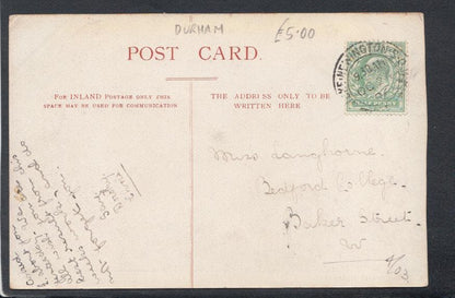 Co Durham Postcard - Butterwick House, 1906 - Mo’s Postcards 