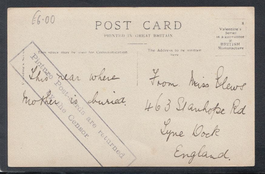 Co Durham Postcard - Westoe Village, South Shields - Mo’s Postcards 
