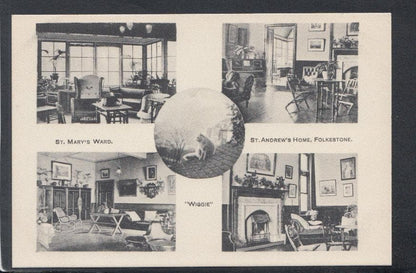 Kent Postcard - St Mary's Ward, St Andrew's Home, Folkestone - Mo’s Postcards 