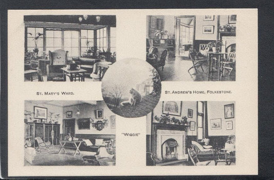Kent Postcard - St Mary's Ward, St Andrew's Home, Folkestone - Mo’s Postcards 