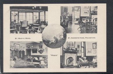 Kent Postcard - St Mary's Ward, St Andrew's Home, Folkestone - Mo’s Postcards 