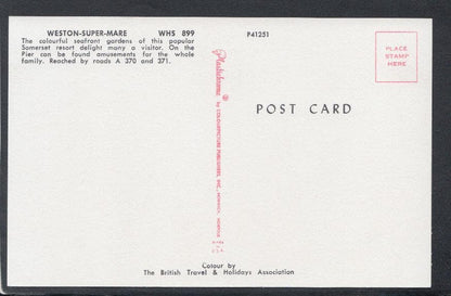 Somerset Postcard - Seafront Gardens, Weston-Super-Mare - Mo’s Postcards 