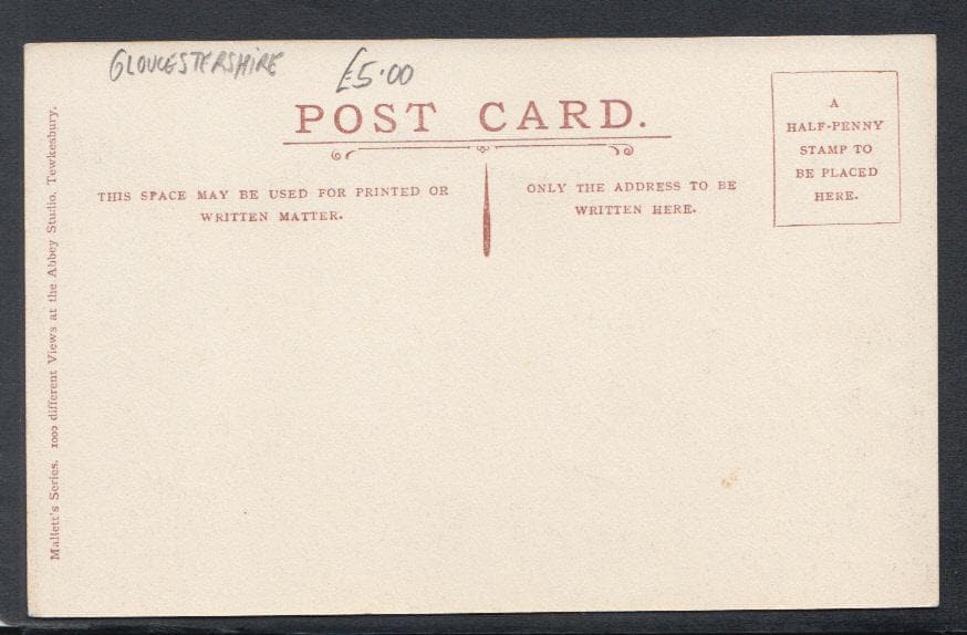 Gloucestershire Postcard - Tewkesbury High Street - Mo’s Postcards 