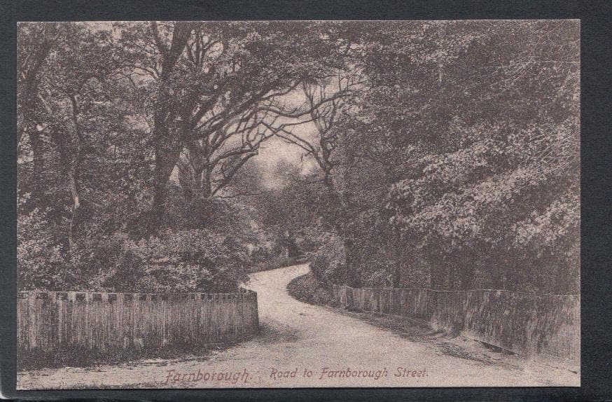 Hampshire Postcard - Farnborough - Road To Farnborough Street - Mo’s Postcards 