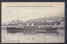 Load image into Gallery viewer, France Postcard - Boulogne-Sur-Mer - Sortie Du Bateau De Folkestone - Mo’s Postcards 
