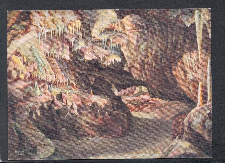 Devon Postcard - Rocky Chamber, Kents Cavern, Torquay - Mo’s Postcards 