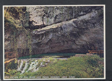Load image into Gallery viewer, Somerset Postcard - The Escape of The River Axe From Wookey Hole Cave - Mo’s Postcards 
