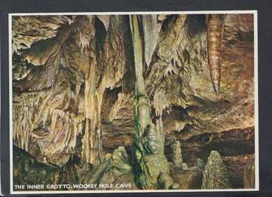 Somerset Postcard - The Inner Grotto, Wookey Hole Cave - Mo’s Postcards 
