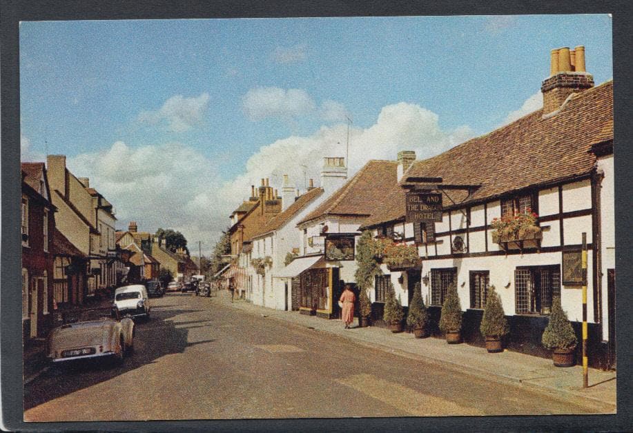 Berkshire Postcard - The High Street, Cookham Village - Mo’s Postcards 
