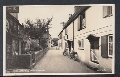 Sussex Postcard - High Street, Old Bosham, 1955 - Mo’s Postcards 