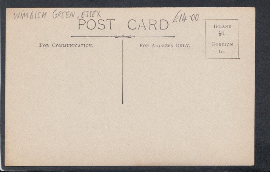 Essex Postcard - Wimbish Green - Mo’s Postcards 