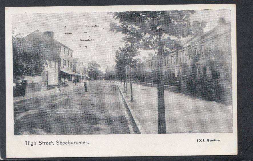 Essex Postcard - High Street, Shoeburyness, 1907 - Mo’s Postcards 