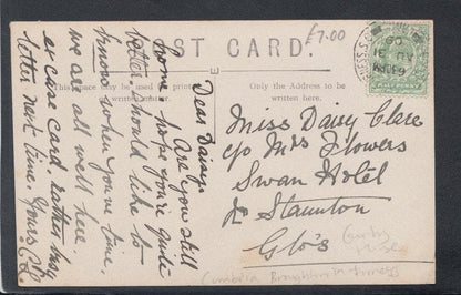 Cumbria Postcard - Eccle Riggs From Lawn, Broughton-in-Furness, 1909 - Mo’s Postcards 
