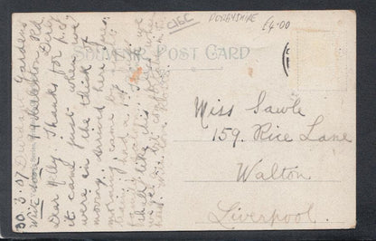 Derbyshire Postcard - The Wardwick, Derby, 1907 - Mo’s Postcards 