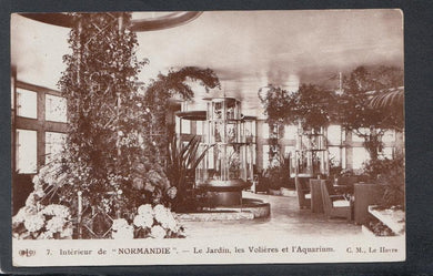 France Postcard - Interieur De 