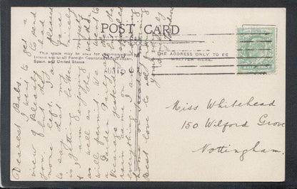 Nottinghamshire Postcard - The Bishop's Manor, Southwell, 1907 - Mo’s Postcards 