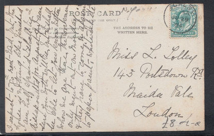 Yorkshire Postcard - View of Hackness Village, 1904 - Mo’s Postcards 