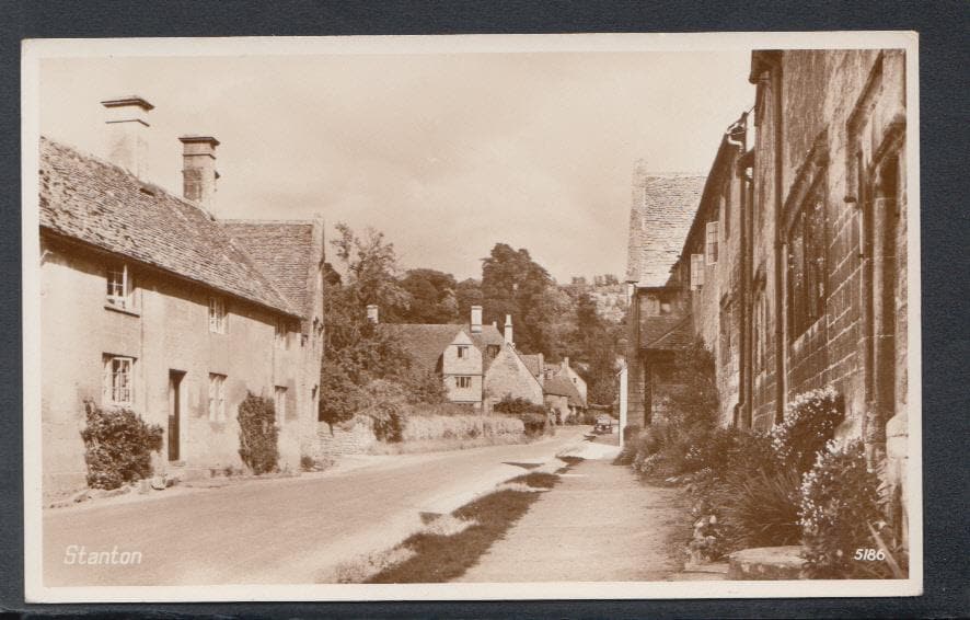 Gloucestershire Postcard - Stanton Village - Mo’s Postcards 