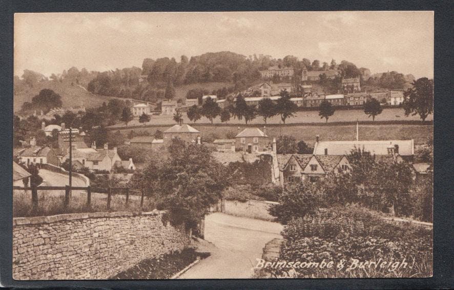 Gloucestershire Postcard - Brimscombe & Burleigh - Mo’s Postcards 