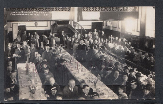 Oxfordshire Postcard - Silver Jubilee Celebrations, Chipping Norton, 1935 - Mo’s Postcards 
