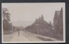 Load image into Gallery viewer, Nottinghamshire Postcard - Cromwell Village?, Road Sign For Norwell Village, 1913 - Mo’s Postcards 
