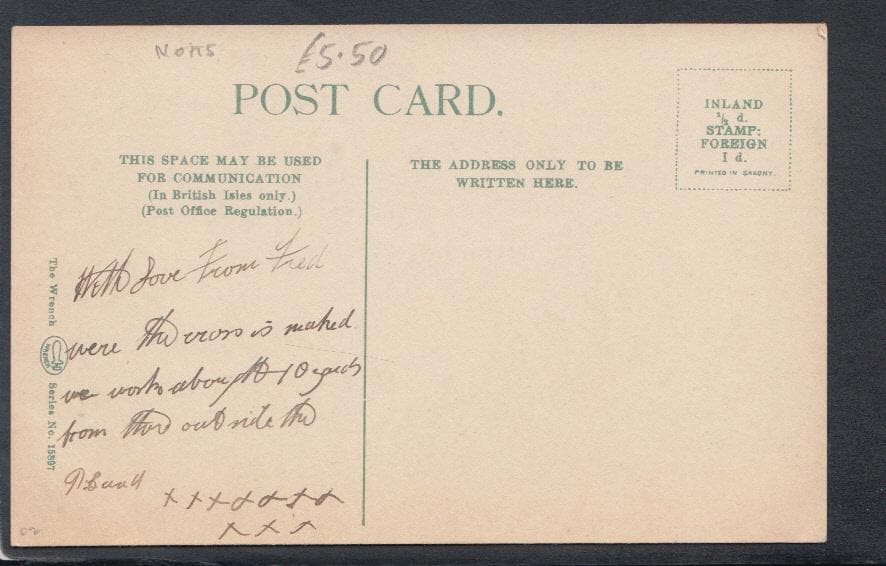 Nottinghamshire Postcard - Fiskerton, Near Newark - Mo’s Postcards 