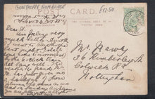 Load image into Gallery viewer, Nottinghamshire Postcard - Gunthorpe From Bridge, 1907 - Mo’s Postcards 
