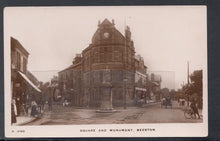 Load image into Gallery viewer, Nottinghamshire Postcard - Square and Monument, Beeston - Mo’s Postcards 
