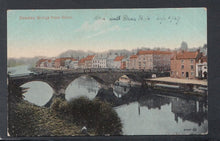 Load image into Gallery viewer, Worcestershire Postcard - Bewdley Bridge From North, 1929 - Mo’s Postcards 
