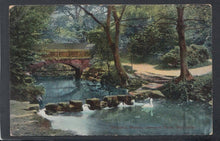 Load image into Gallery viewer, Northumberland Postcard - Stepping Stones, Jesmond Dene, Newcastle - Mo’s Postcards 
