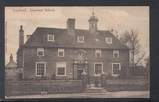 Staffordshire Postcard - Tuxford Grammar School, 1917 - Mo’s Postcards 