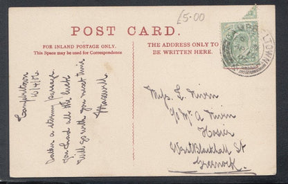 Shipping Postcard - Turbine S.S.King Edward On The Firth of Clyde, 1906 - Mo’s Postcards 