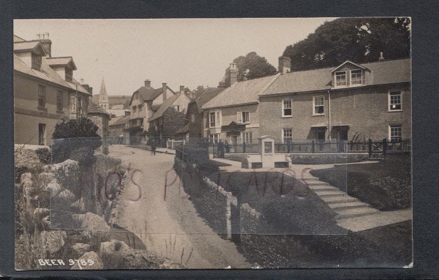 Devon Postcard - Beer Village, 1919 - Mo’s Postcards 