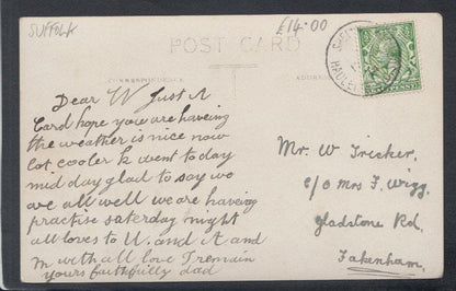 Suffolk Postcard - Raydon Village, 1914 - Mo’s Postcards 