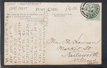 Load image into Gallery viewer, Wales Postcard - Cross Street, Abergavenny, 1906 - Mo’s Postcards 
